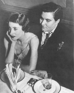 Violette Morris and a woman beside her at Le Monocle, Paris (1932)