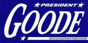 Virgil Goode presidential campaign, 2012