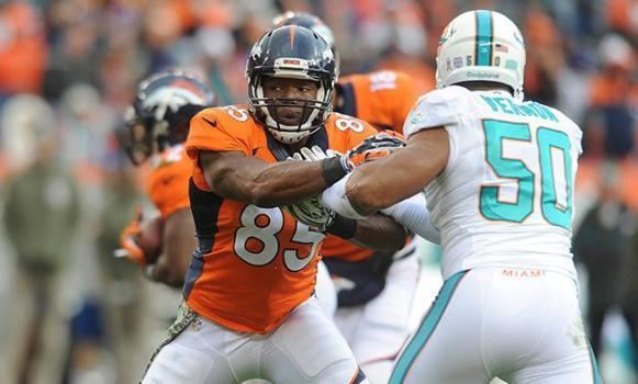 Virgil Green Tight end Virgil Green weighing multiyear offer from Broncos The