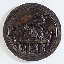 Virgin and Child with Four Angels (Donatello) httpsuploadwikimediaorgwikipediacommonsthu