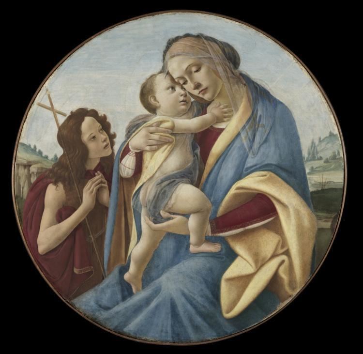 Virgin and Child with the Young Saint John the Baptist (Botticelli)