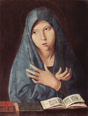 Virgin Annunciate (Antonello da Messina, Palermo) Virgin Annunciate Antonello da Messina Munich Wikipedia
