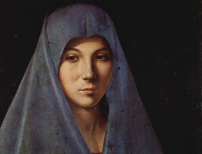 Virgin Annunciate (Antonello da Messina, Palermo) Antonello da Messina ca 14301479