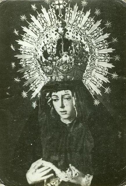 Virgin of Hope of Macarena Mara Santsima de la Esperanza Macarena A rare image of the Virgin