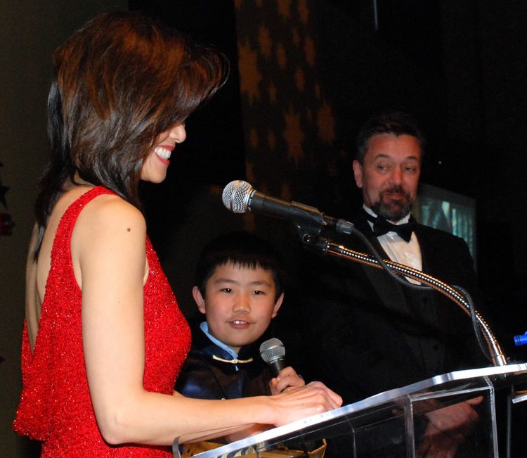 Virginia Cha Child film critic amp Animator Perry Chen at 2012 Oscar