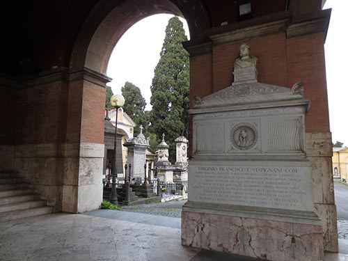 Virginio Vespignani Virginio Vespignani Verano Monumental Cemetery in Rome