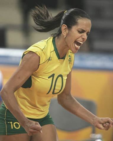 Virna Dias Brazil39s Virna Dias celebrates victory over the US