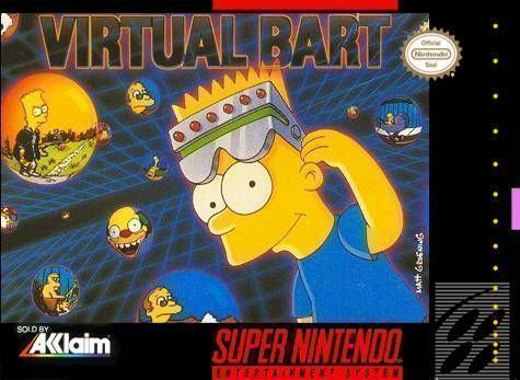 Virtual Bart Virtual Bart USA ROM Super Nintendo SNES LoveROMscom