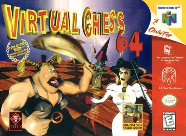 Virtual Chess 64 Virtual Chess 64 Box Shot for Nintendo 64 GameFAQs