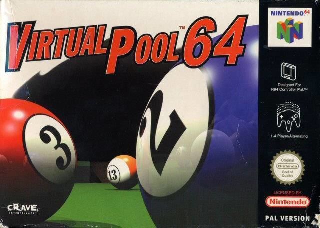 Virtual Pool 64 Virtual Pool 64 Box Shot for Nintendo 64 GameFAQs
