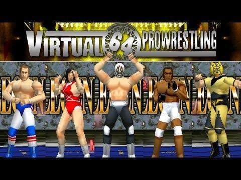 Virtual Pro Wrestling 64 Virtual Pro Wrestling 64 Hidden Character Edits