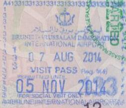 Visa policy of Brunei