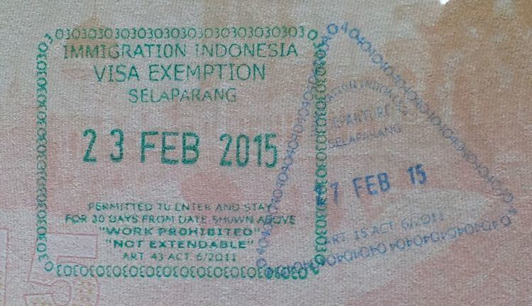 Visa policy of Indonesia