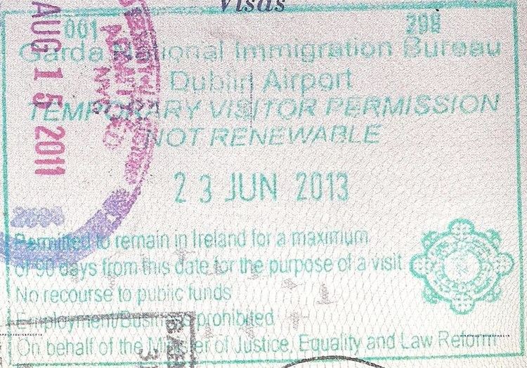 Visa policy of Ireland
