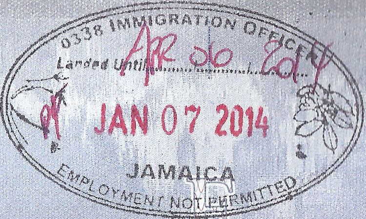 Visa policy of Jamaica