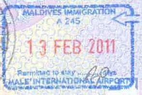 Visa policy of Maldives