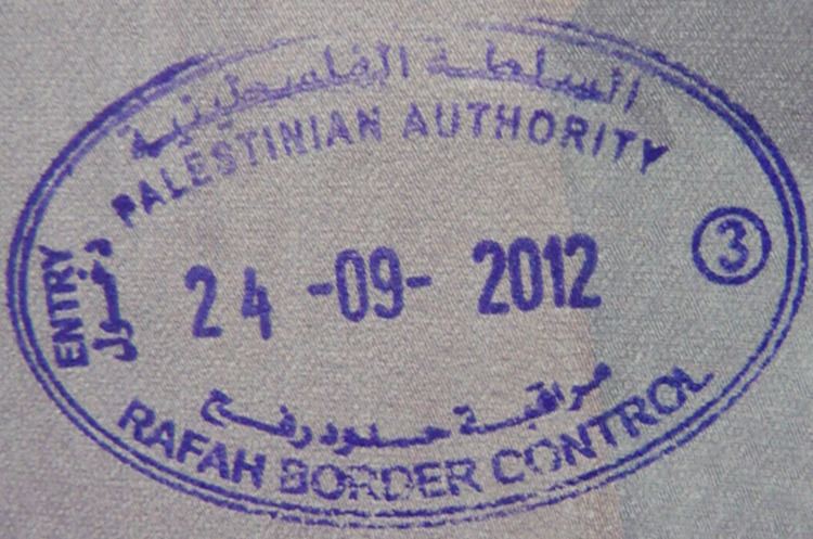 Visa policy of Palestine