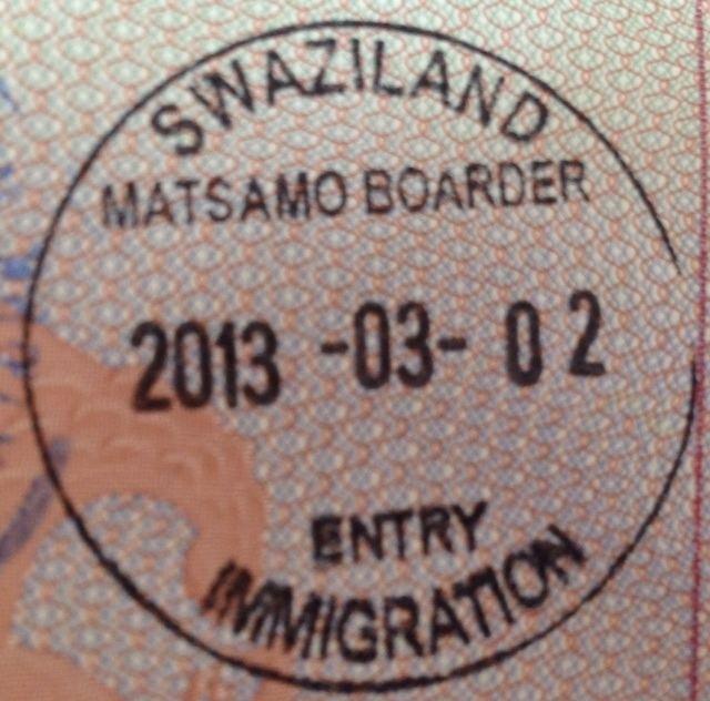 Visa policy of Swaziland