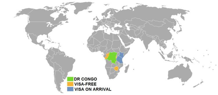 Visa policy of the Democratic Republic of the Congo
