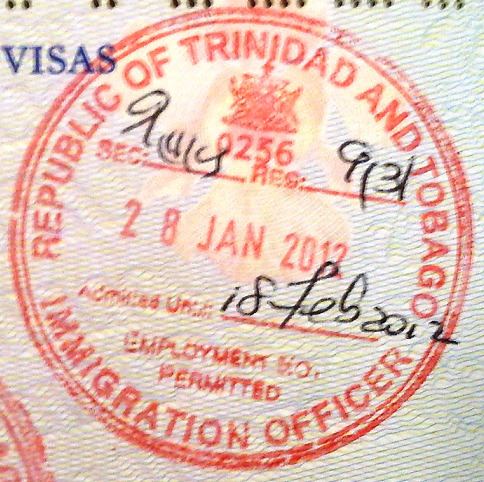 Visa policy of Trinidad and Tobago