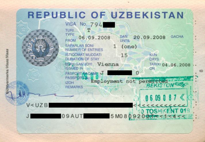 Visa policy of Uzbekistan