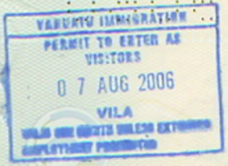 Visa policy of Vanuatu