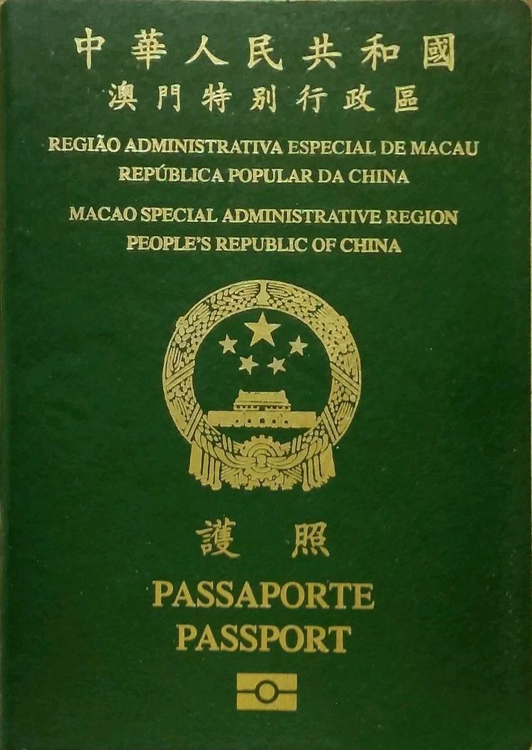 Visa requirements for Chinese citizens of Macau