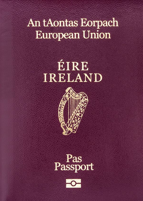 Visa requirements for Irish citizens