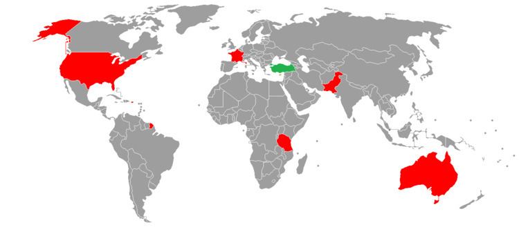 Visa requirements for Northern Cypriot citizens