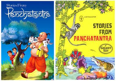 Book cover of the Stories from Panchatantra