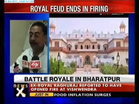Vishvendra Singh Rajasthan royal family attacked escape unhurt YouTube