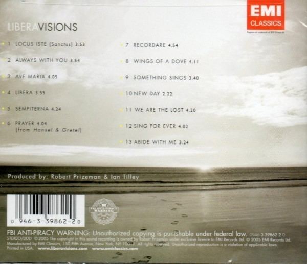 Visions (Libera album) theliberadreamshopcomshopimagescachevisionsb