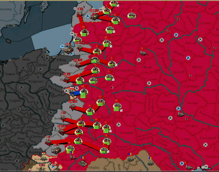 Vistula–Oder Offensive Workers of the World Unite A Soviet Union AAR Paradox