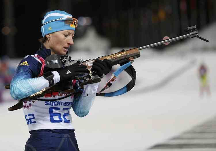 Vita Semerenko Vita Semerenko Ukraine biathlon bronze medalist Olympic