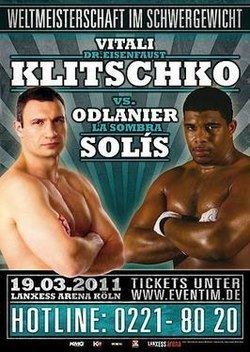 Vitali Klitschko vs. Odlanier Solís httpsuploadwikimediaorgwikipediaenthumbd