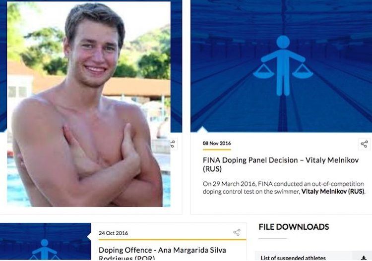 Vitaly Melnikov (swimmer) Vitaly Melnikov EightYear Doping Ban Highlight How Why The