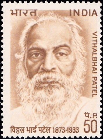 Vithalbhai Patel 27th SEPTEMBER 1873 22nd OCTOBER 1933 VITHALBHAI