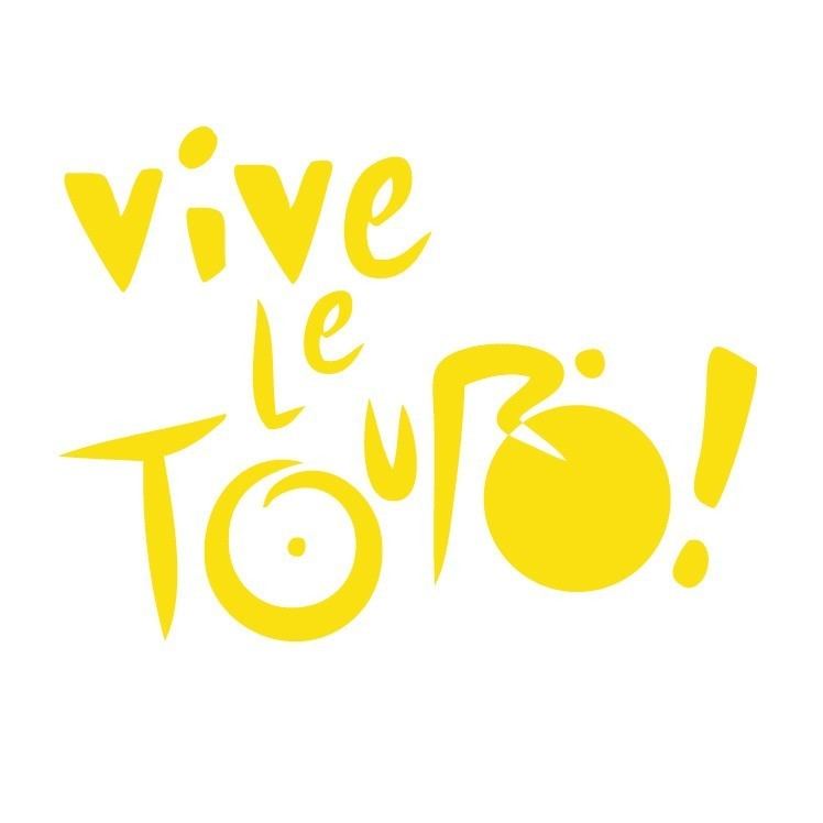 Vive le Tour Vive le Tour Tour de France Cycling Decal