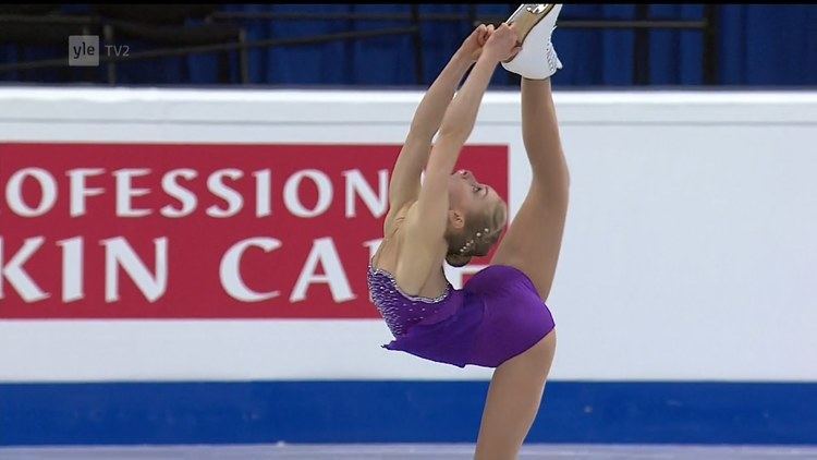Viveca Lindfors (figure skater) Viveca Lindfors Free Skating 2016 European Figure Skating