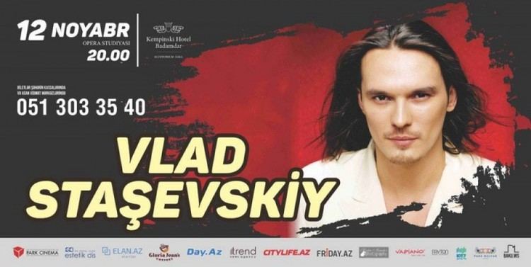 Vlad Stashevsky Vlad Stashevsky to give concert in Baku AZERTAC Azerbaijan State
