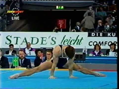 Vladimir Artemov Vladimir Artemov URS 1989 Worlds Event Finals Floor