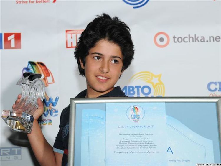 Vladimir Arzumanyan Armenia39s Vladimir Arzumanyan Wins Junior Eurovision Song