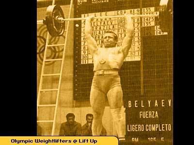 Vladimir Belyaev (weightlifter) Vladimir Belyaev Top Olympic Lifters of the 20th Century Lift Up