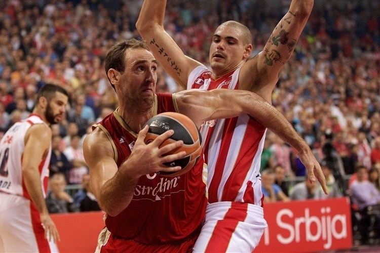 Vladimir Golubović Crvena Zvezda Telekom Belgrade vs Strasbourg Game