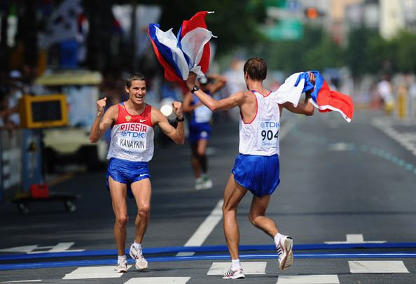 Vladimir Kanaykin Valeriy Borchin Pictures 13th IAAF World Athletics