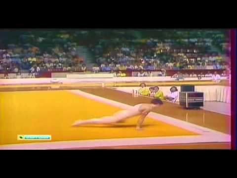 Vladimir Marchenko (gymnast) Vladimir Marchenko FX Olympic games 1976 YouTube