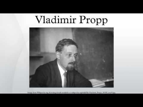 Vladimir Propp Vladimir Propp YouTube