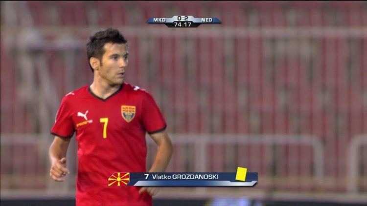 Vlatko Grozdanoski World Cup Qualification Football Player Macedonia