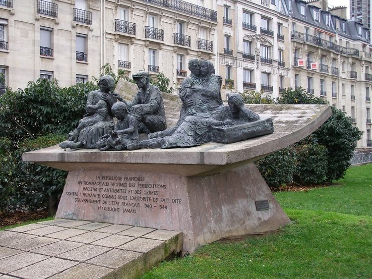 Vélodrome d'hiver Samuel Grubers Jewish Art Monuments Paris Monuments to the