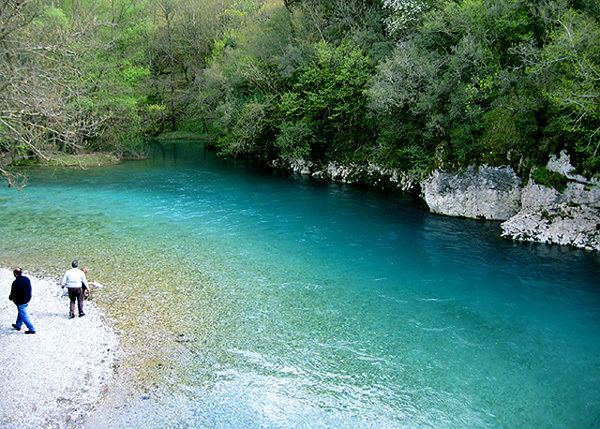 Voidomatis Voidomatis river a photo from Ioannina Epirus TrekEarth